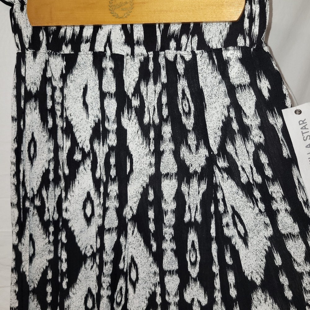 Vanilla Star Wide Leg Stretchy Waist Boho Pants - Picture 10 of 12